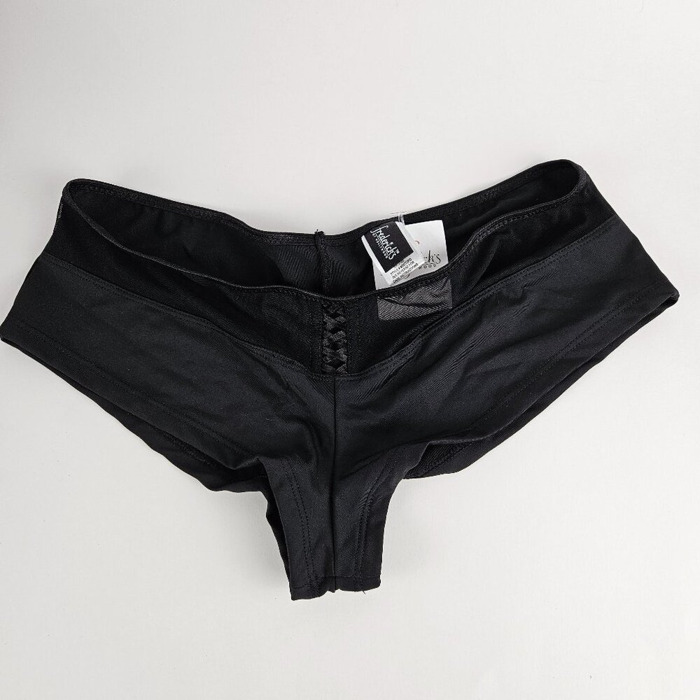 Fredericks of Hollywood Black M Medium Panty Panties NWT